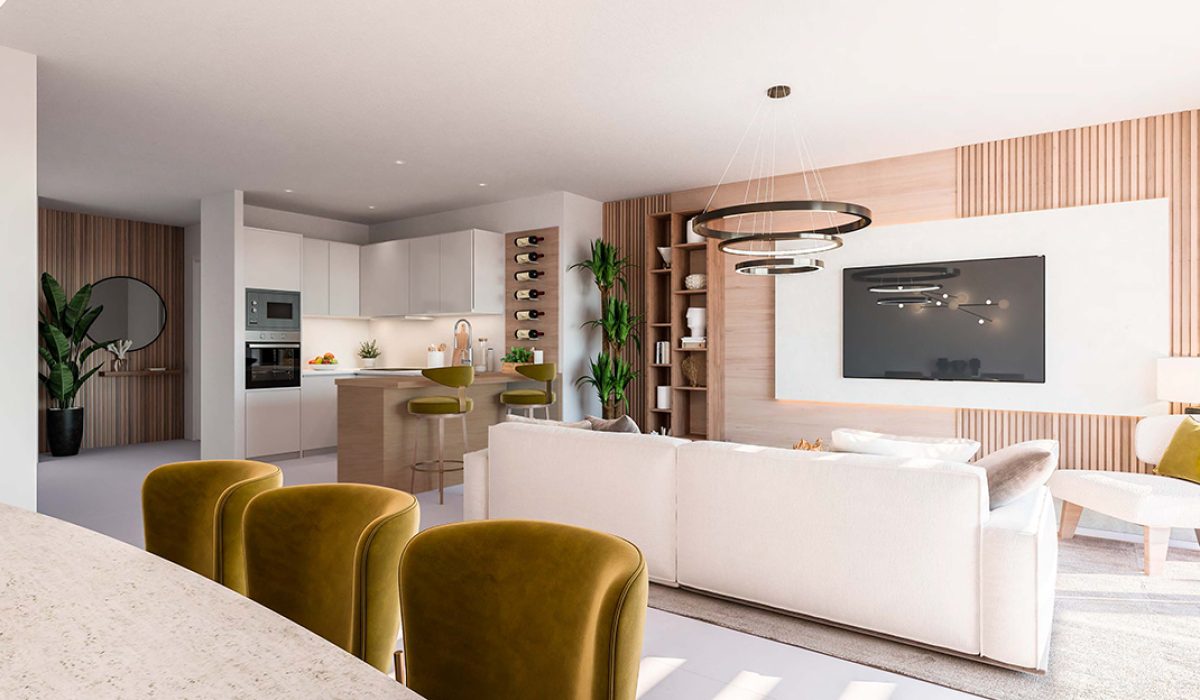 SUNSET BENALMADENA SALON A COCINA